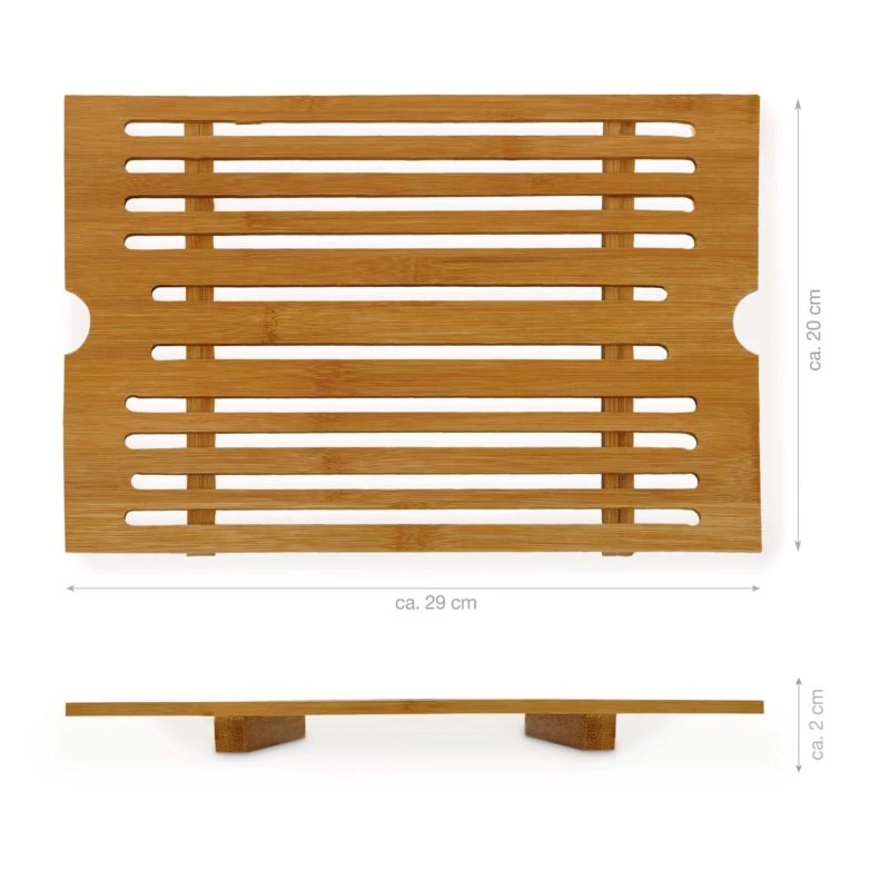 Planche à Pain Ramasse Miettes Bambou 4 Planche à Pain Ramasse Miettes Bambou – Image 4