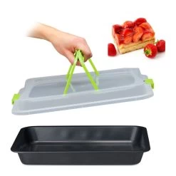 Plat Four Avec Couvercle 3 En 1 -Entrez dans ma vaisselle. 0326d93b57bf4fc886ad187ce5f13097