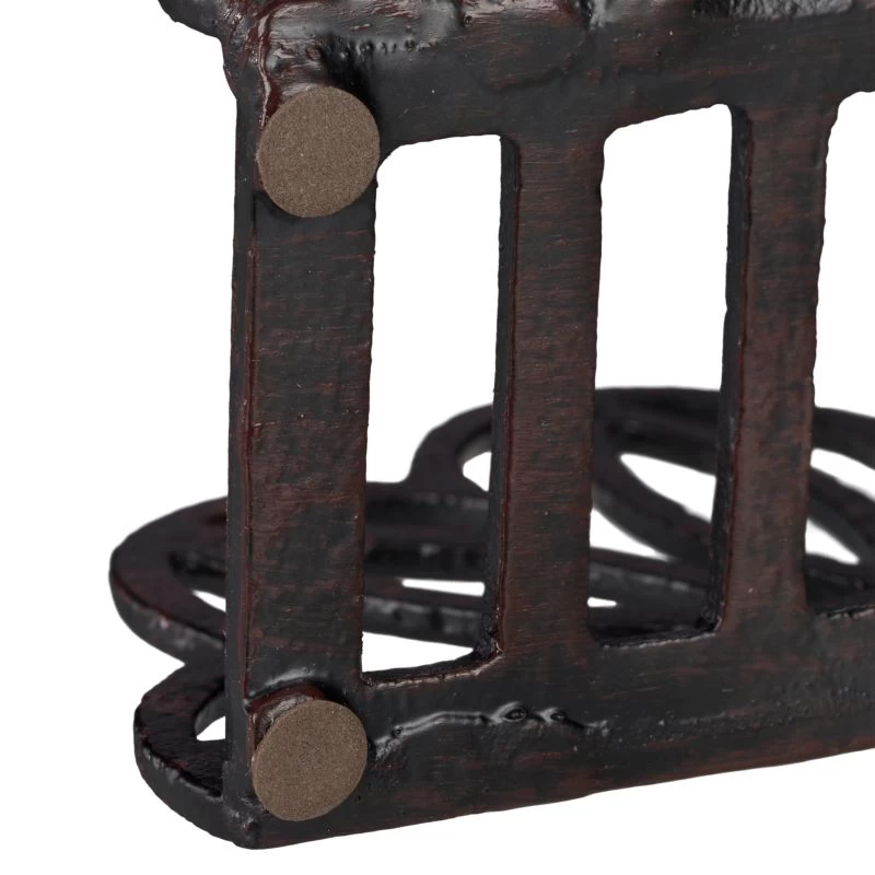 3x Porte-serviettes Fonte De Fer Fleurs 7 3x Porte-serviettes Fonte De Fer Fleurs – Image 7