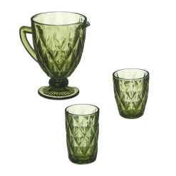 Lot De 7 Verres Verts 14 Lot De 7 Verres Verts -Entrez dans ma vaisselle. 06b8634e0d3d4092a550e9148608d961