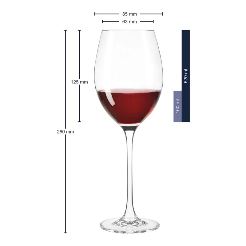 Leonardo Verres à Vin Cheers II (lot De 6) 7 Leonardo Verres à Vin Cheers II (lot De 6) – Image 7