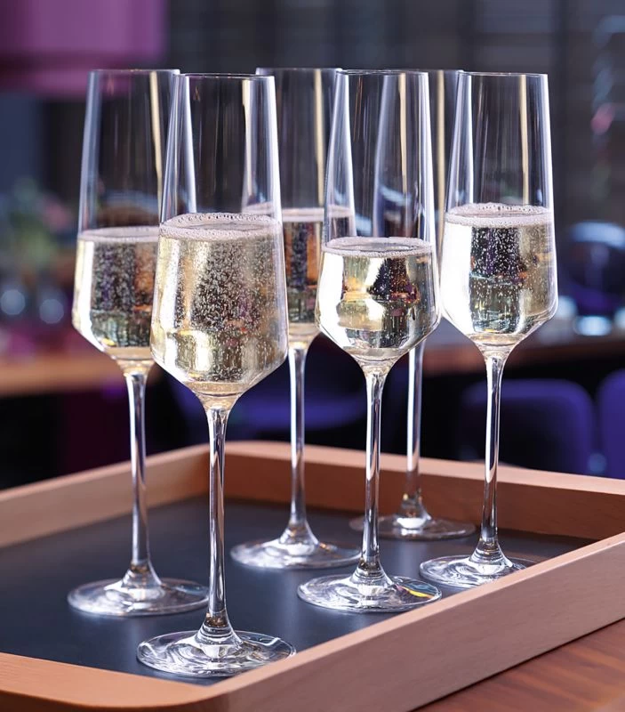 Leonardo Flûtes De Champagne Puccini (lot De 6) 3 Leonardo Flûtes De Champagne Puccini (lot De 6) – Image 3