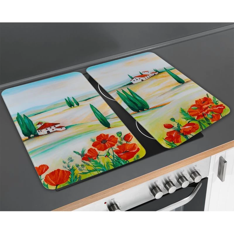 Wenko Couvre-plaques Toscana (2 él.) 3 Wenko Couvre-plaques Toscana (2 él.) – Image 3