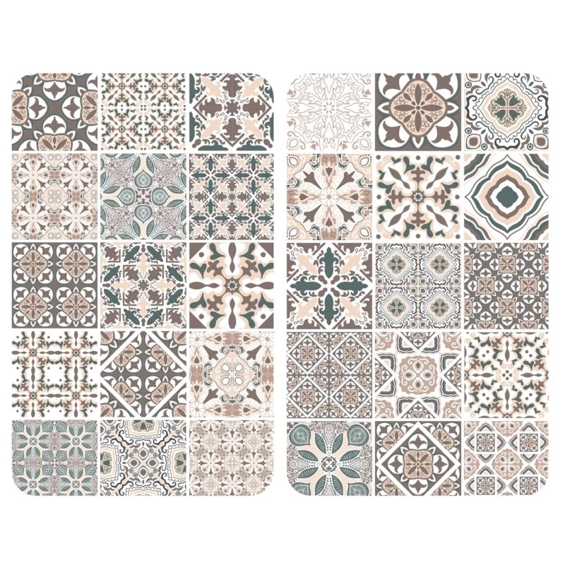 Wenko Couvre-plaques Tuiles (2 él.) 1 Wenko Couvre-plaques Tuiles (2 él.)