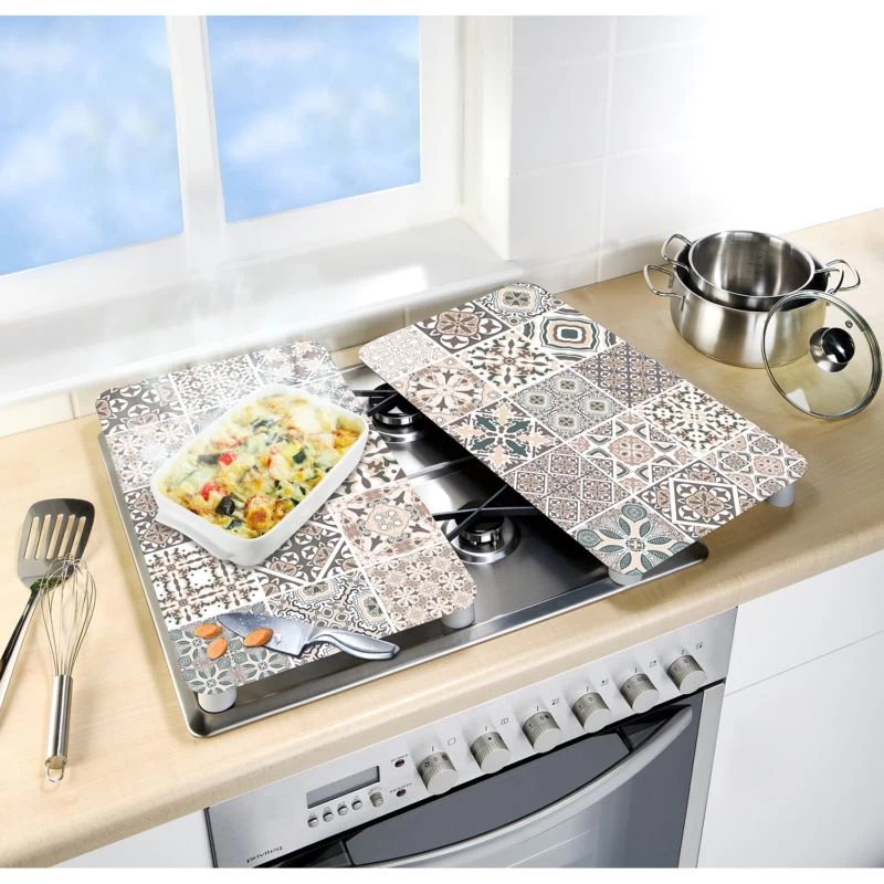 Wenko Couvre-plaques Tuiles (2 él.) 2 Wenko Couvre-plaques Tuiles (2 él.) – Image 2