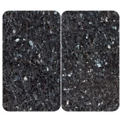 Wenko Couvre-plaques Marbre (2 éléments)