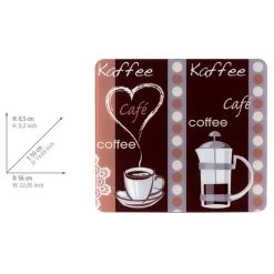 Wenko Couvre-plaques Arômes De Café -Entrez dans ma vaisselle. 1000274167 210618 14065400488 SKETCH DETAILS P000000001000274167 sketch