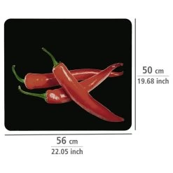 Wenko Couvre-plaques Hot Peperoni -Entrez dans ma vaisselle. 1000274184 210618 14070000554 SKETCH DETAILS P000000001000274184 sketch