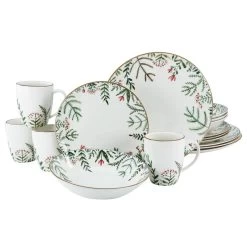 Service De Table Green Leaves (16 él.)