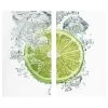 Protège-plaque De Cuisson Lime Bubbles