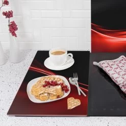 Protège-plaque De Cuisson Red Wave -Entrez dans ma vaisselle. 1000295128 210930 15532900304 DETAILS P000000001000295128