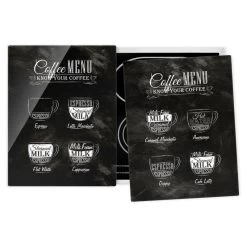 Protège-plaque De Cuisson Menu Ardoise -Entrez dans ma vaisselle. 1000295145 210930 15533200400 DETAILS P000000001000295145