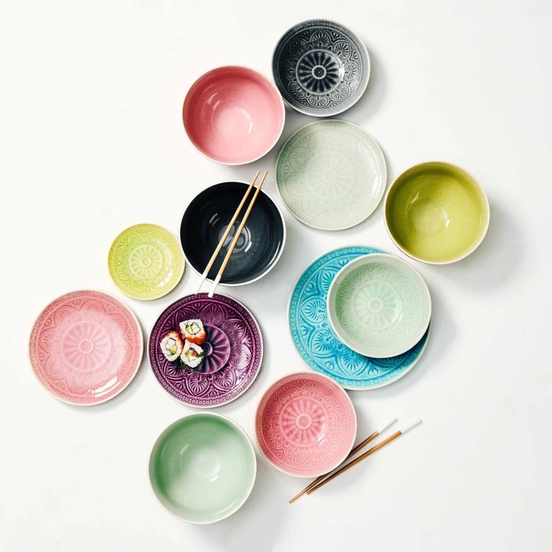 Assiettes SUMATRA II (lot De 4) 4 Assiettes SUMATRA II (lot De 4) – Image 4