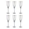 Flûtes à Champagne SMERALDA (lot De 6)