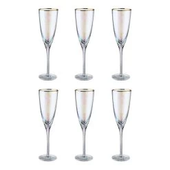 Flûtes à Champagne SMERALDA (lot De 6)
