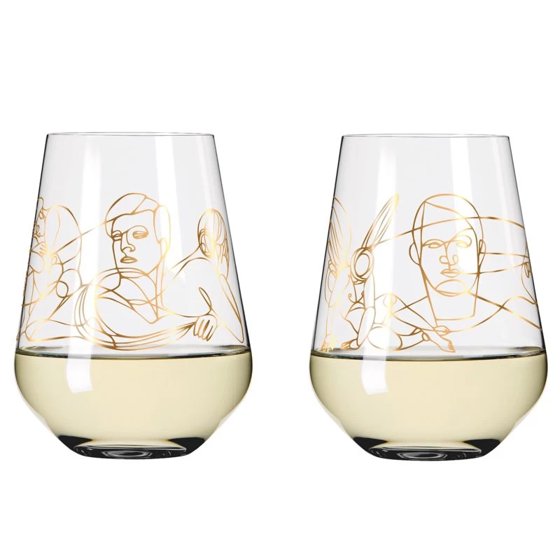 Verres Sagengold (lot De 2) 1 Verres Sagengold (lot De 2)