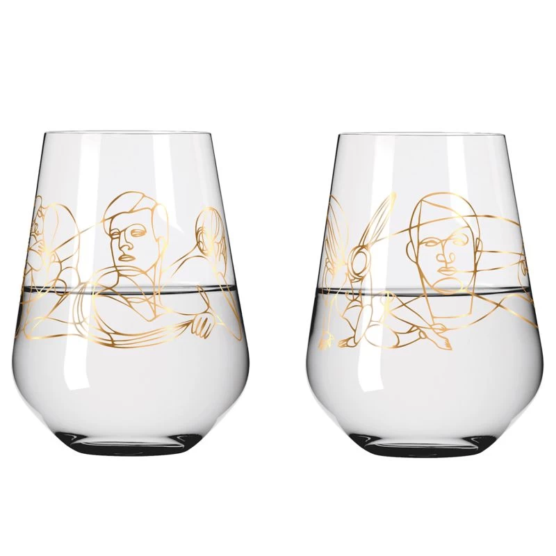 Verres Sagengold (lot De 2) 4 Verres Sagengold (lot De 2) – Image 4