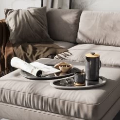 Umbra Lot De 2 Plateaux Hub 22 Umbra Lot De 2 Plateaux Hub -Entrez dans ma vaisselle. 1000346981 220516 021 MOOD DETAILS P000000001000346981 mood