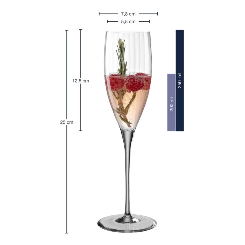 Leonardo Flûtes à Champagne Poesia (lot De 6) 4 Leonardo Flûtes à Champagne Poesia (lot De 6) – Image 4