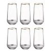 Verres à Cocktail TOUCH GOLD (lot De 6)