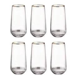 Verres à Cocktail TOUCH GOLD (lot De 6)