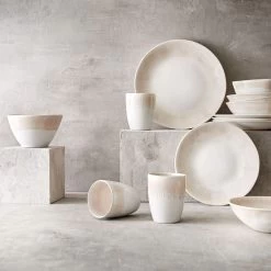 Assiettes Plates ATLANTIS - Lot De 4 -Entrez dans ma vaisselle. 1000386145 230601 024 MOOD DETAILS P000000001000386145 mood