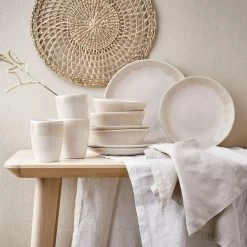 Assiettes Plates ATLANTIS - Lot De 4 -Entrez dans ma vaisselle. 1000386145 230601 025 MOOD DETAILS P000000001000386145 mood