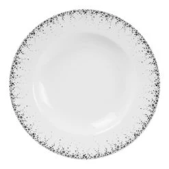 Assiette Creuse Boréalis Gris X6