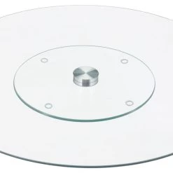 2xAssiette Tournante En Verre -Entrez dans ma vaisselle. 11d654e2c9cd42a292078a7d7580a362