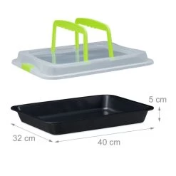 Plat Four Avec Couvercle 3 En 1 -Entrez dans ma vaisselle. 1465ee2055bb411dbcbbb659a0009645