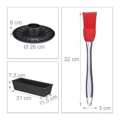 Set De Moules à Gâteaux -Entrez dans ma vaisselle. 17e5499d32e04b128c425613215e3b43