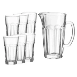 Leonardo Set De 6 Verres Et Pichet Assortis