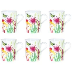 Coffret De 6 Mugs Tutti Fiori