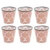 Verre à Eau à Motifs Imany (Lot De 6)