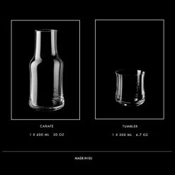 Krosno Splendour Set De Nuit En Verre -Entrez dans ma vaisselle. 253839804c954e60972ee456224ebc56