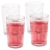 Lot De 4 Verres Avec Motifs 400 Ml