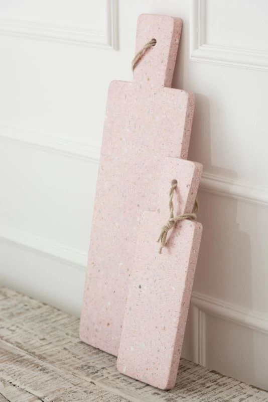 Planche Rectangulaire Terrazzo Rose 2 Planche Rectangulaire Terrazzo Rose – Image 2
