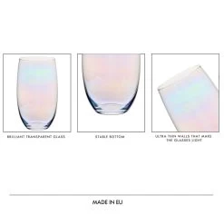 Krosno Blended Rainbow Verres D’eau -Entrez dans ma vaisselle. 2d9c17d98cf24a6aa1caadf64e7b32ac