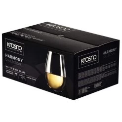 Krosno Harmony Verres à Vin Blanc S.t. -Entrez dans ma vaisselle. 30149067c71a42cebce0353ee0fbf50a