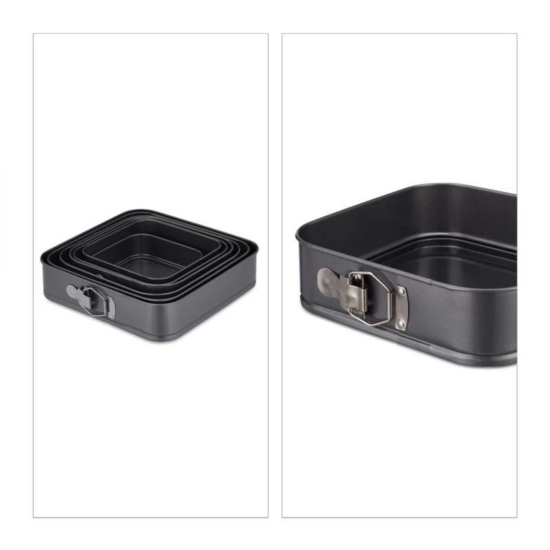 Lot De 7 Moules Carrés 7 Lot De 7 Moules Carrés – Image 7