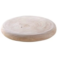 Dessous De Plat Rond En Paulownia 30 Cm