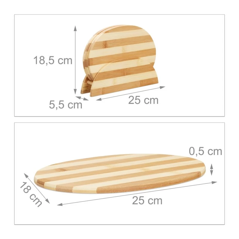 Planches à Découper En Bambou Lot 4 9 Planches à Découper En Bambou Lot 4 – Image 9