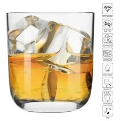 Krosno Glamour Verres à Whisky -Entrez dans ma vaisselle. 4594d6ede0b9449ba18eaa3d16ef4ede