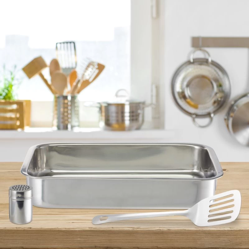 Plat à Four Set De 3 Pièces 2 Plat à Four Set De 3 Pièces – Image 2