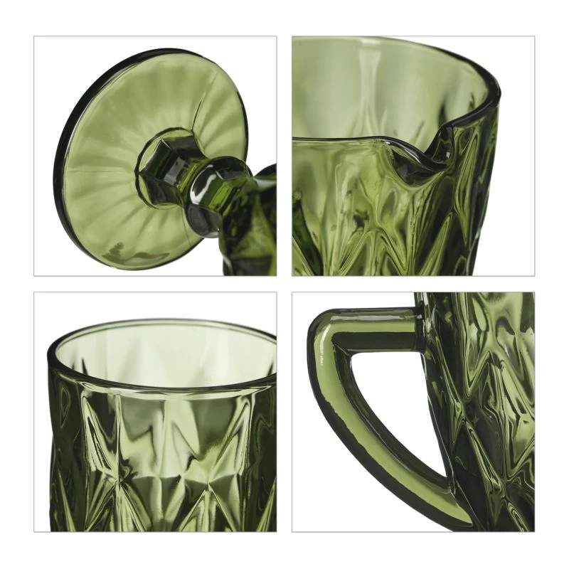 Lot De 7 Verres Verts 7 Lot De 7 Verres Verts – Image 7