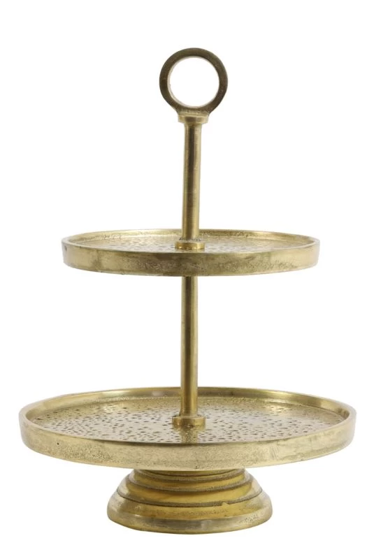 Etagère Lutek - Or 1 Etagère Lutek - Or