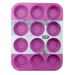 Moule à Muffins Fuchsia Pour 12 Gâteaux -Entrez dans ma vaisselle. 5f68610a6f084ad185e0240778697ada