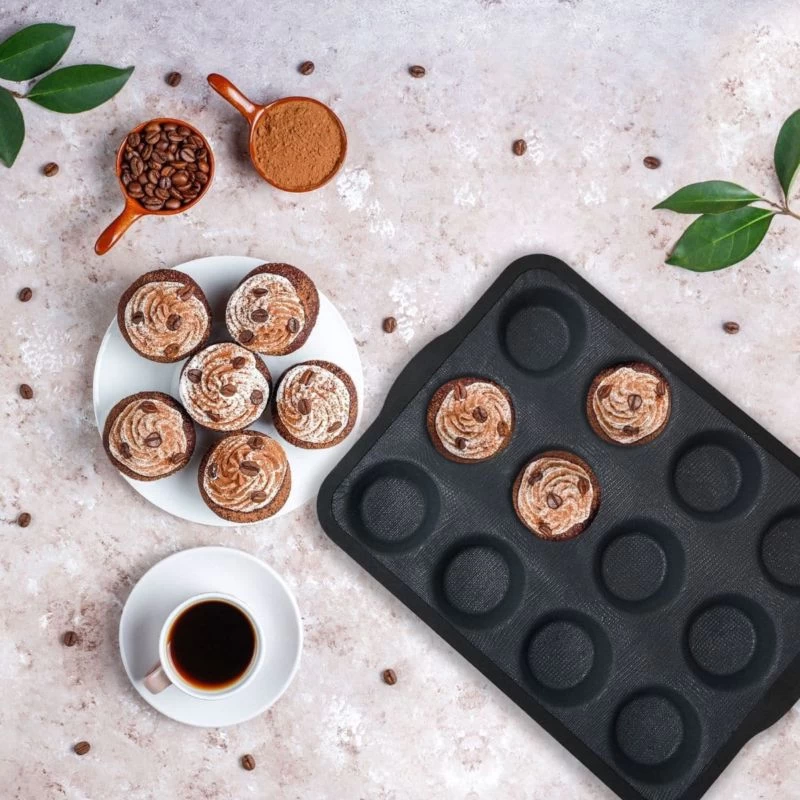 Moule 12 Muffins 2 Moule 12 Muffins – Image 2