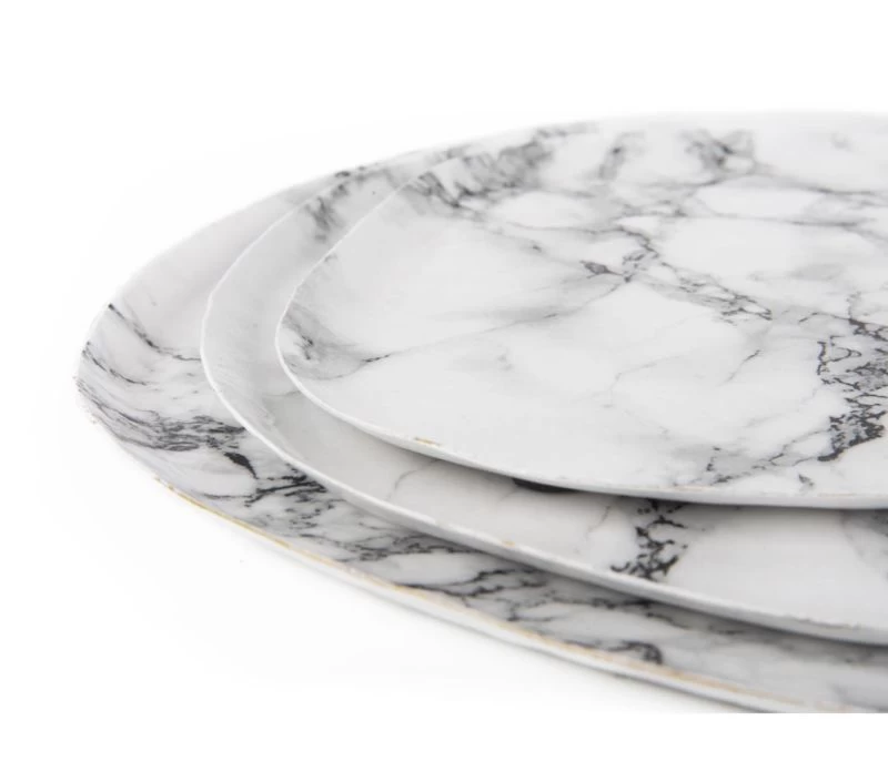 PRESENT TIME Plateau Marbre Look 4 PRESENT TIME Plateau Marbre Look – Image 4