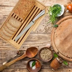 Planche à Pain Bambou Range-couteaux 12 Planche à Pain Bambou Range-couteaux -Entrez dans ma vaisselle. 65f449604d794453a0d03cf2bda47302